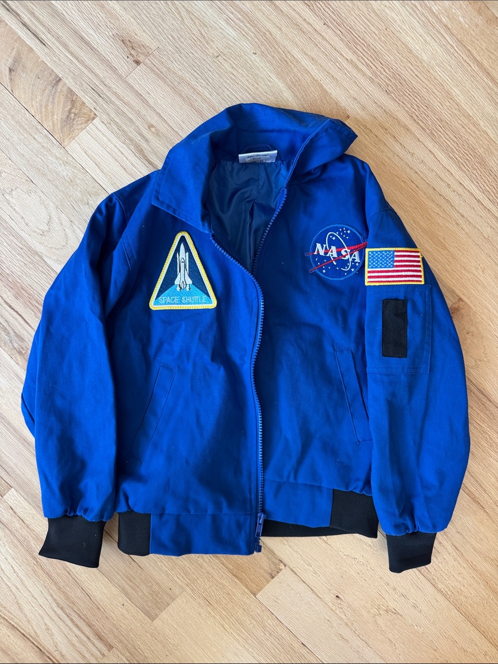 Kids NASA Blue Space Shuttle Costume Jacket